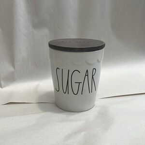 Rae dunn scalloped sugar cellar